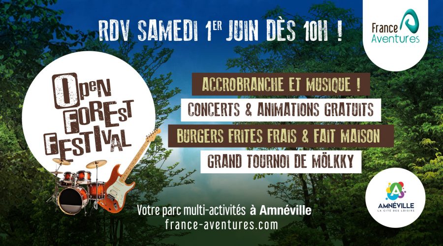 2ème édition de l’Open Forest Festival de France Aventures
