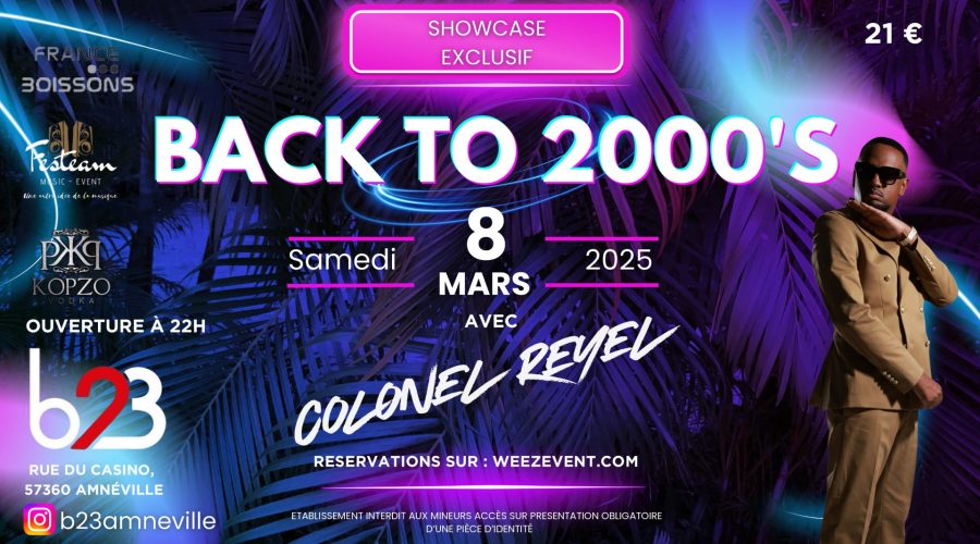 Soirée ‘années 2000’ au B23